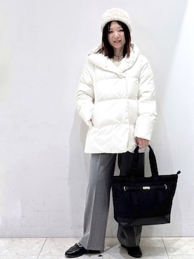 mameさん(レディース・154cm)の冬コーディネート