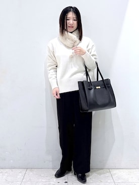 mameさん(レディース・154cm)の冬コーディネート