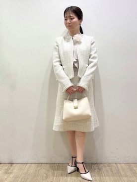 mameさん（レディース・154cm）の春コーディネート