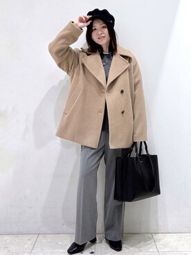 mameさん(レディース・154cm)の冬コーディネート