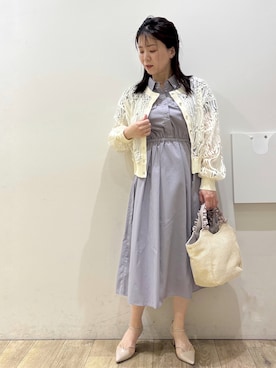 mameさん（レディース・154cm）の春コーディネート