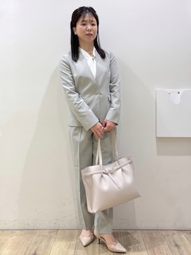 mameさん（レディース・154cm）の春コーディネート