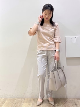 mameさん(レディース・154cm)の春コーディネート