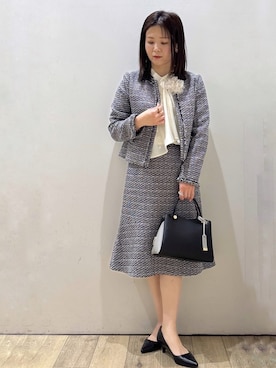 mameさん（レディース・154cm）の冬コーディネート