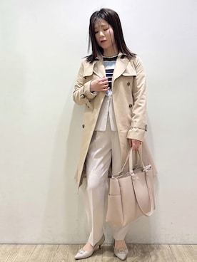 mameさん(レディース・154cm)の春コーディネート