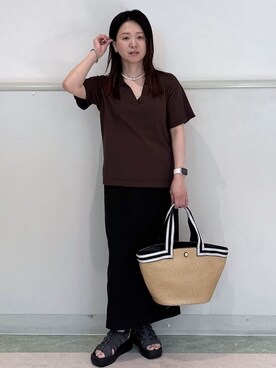 mameさん（レディース・154cm）の夏コーディネート
