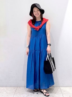 mameさん(レディース・154cm)の夏コーディネート
