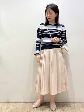 mameさん(レディース・154cm)の春コーディネート
