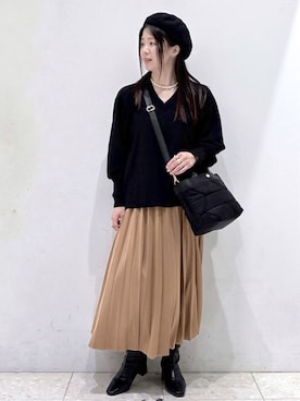 mameさん（レディース・154cm）の秋コーディネート