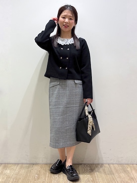 mameさん(レディース・154cm)の秋コーディネート