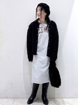 mameさん(レディース・154cm)の秋コーディネート