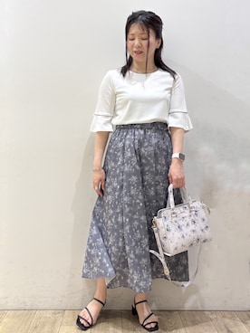 mameさん(レディース・154cm)の春コーディネート