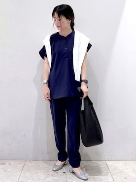 mameさん（レディース・154cm）の春コーディネート