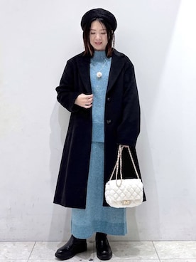 mameさん(レディース・154cm)の冬コーディネート