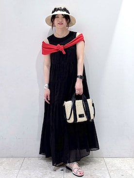 mameさん(レディース・154cm)の夏コーディネート