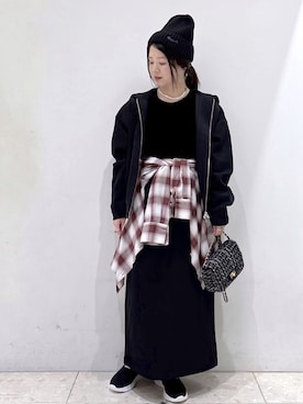 mameさん（レディース・154cm）の秋コーディネート