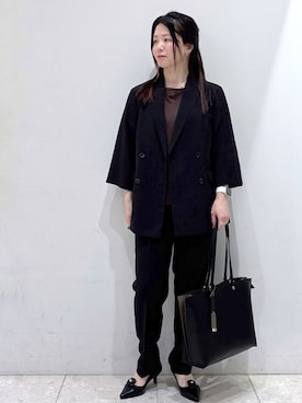 mameさん(レディース・154cm)の秋コーディネート