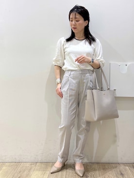 mameさん(レディース・154cm)の春コーディネート