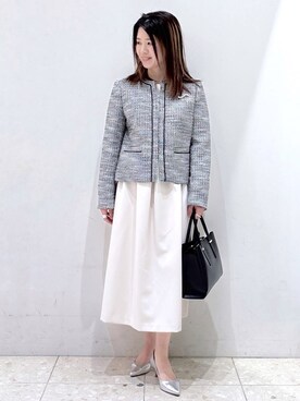 mameさん（レディース・154cm）の春コーディネート