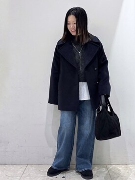 mameさん(レディース・154cm)の冬コーディネート