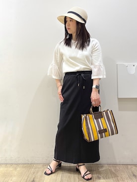 mameさん(レディース・154cm)の春コーディネート