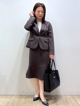 mameさん（レディース・154cm）の秋コーディネート