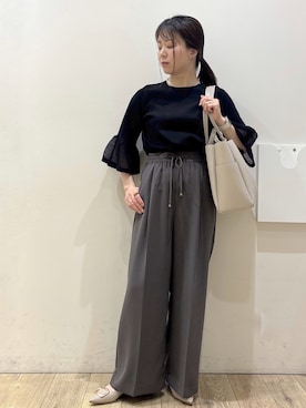 mameさん（レディース・154cm）の春コーディネート