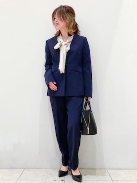 mameさん(レディース・154cm)の春コーディネート