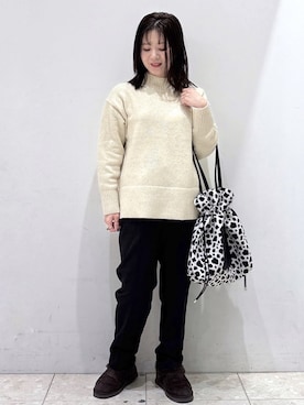mameさん(レディース・154cm)の冬コーディネート