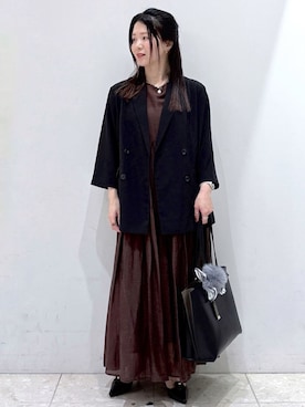 mameさん(レディース・154cm)の秋コーディネート