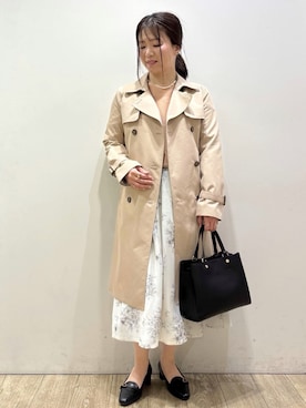 「index（インデックス）のアイテム（バッグ）」を使った、mameさん（レディース・154cm）の冬コーディネート