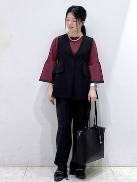 mameさん(レディース・154cm)の秋コーディネート