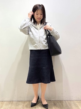 mameさん(レディース・154cm)の冬コーディネート