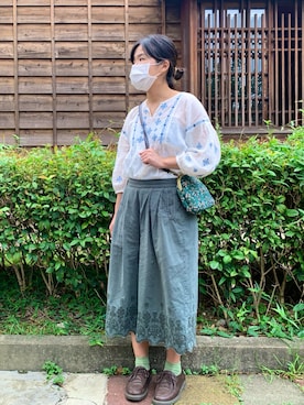 ChiHsinさん（レディース・162cm）の秋コーディネート