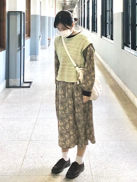 ChiHsinさん（レディース・162cm）の冬コーディネート