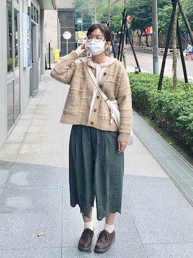 ChiHsinさん（レディース・162cm）の冬コーディネート