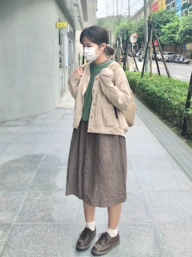 ChiHsinさん(レディース・162cm)の冬コーディネート
