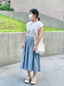 ChiHsinさん（レディース・162cm）の夏コーディネート