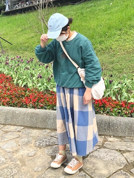 ChiHsinさん（レディース・162cm）の冬コーディネート