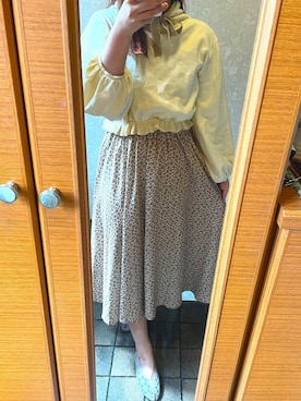 「apres jour（アプレジュール）のアイテム（その他シューズ）」を使った、にゃんちゆさん（レディース・162cm）の春コーディネート