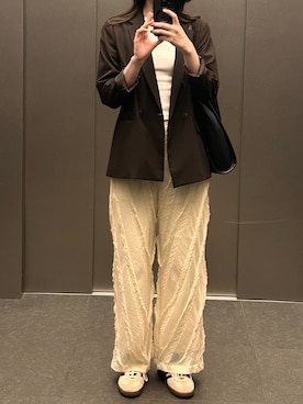 mihachさん（レディース・177cm）の秋コーディネート