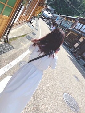 「アイテム（ワンピース/ドレス）」を使った、ℳさん（レディース・160cm）の秋コーディネート