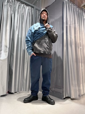 「diesel」｜HALさん（メンズ・168cm）の冬コーディネート