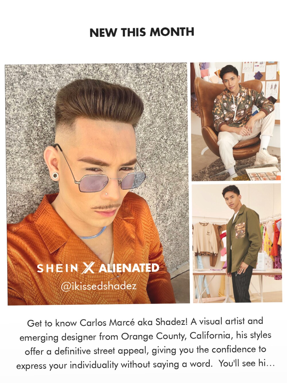 「SHEIN、fall、fashion、blogger、VINTAGE、summer」｜「Designed Artworkのアイテム（その他、その他）」を使った、Shadez Marcé ☑️さん（メンズ・180cm）の秋コーディネートの1枚目の写真