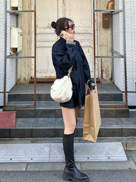 「Topologie」｜nacoさん（レディース・162cm）の冬コーディネート