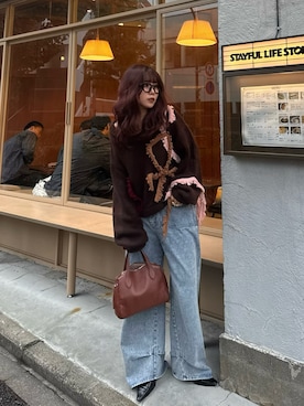 「アイテム（パンプス）」を使った、nacoさん（レディース・162cm）の秋コーディネート