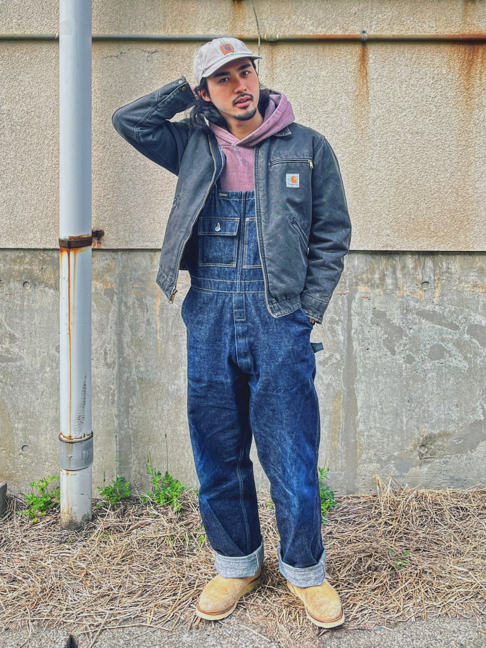 WAREHOUSEのサロペット/オーバーオールを使った人気ファッション