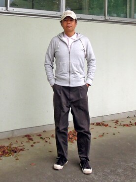 Hidezumiさん（メンズ・174cm・50代）の春コーディネート