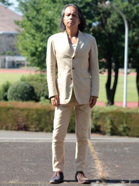 United Arrows ユナイテッドアローズ のテーラードジャケットを使ったメンズ人気ファッションコーディネート Wear