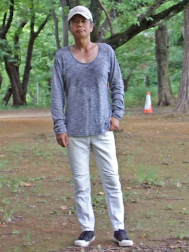 Hidezumiさん（メンズ・174cm・50代）の夏コーディネート